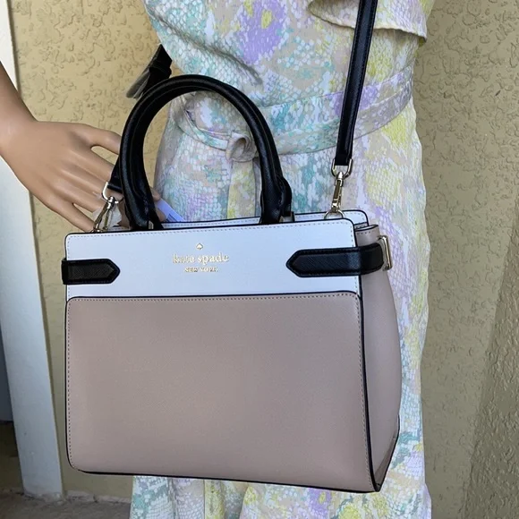 Kate Spade Staci Colorblock Medium Satchel - Picture 9 of 16